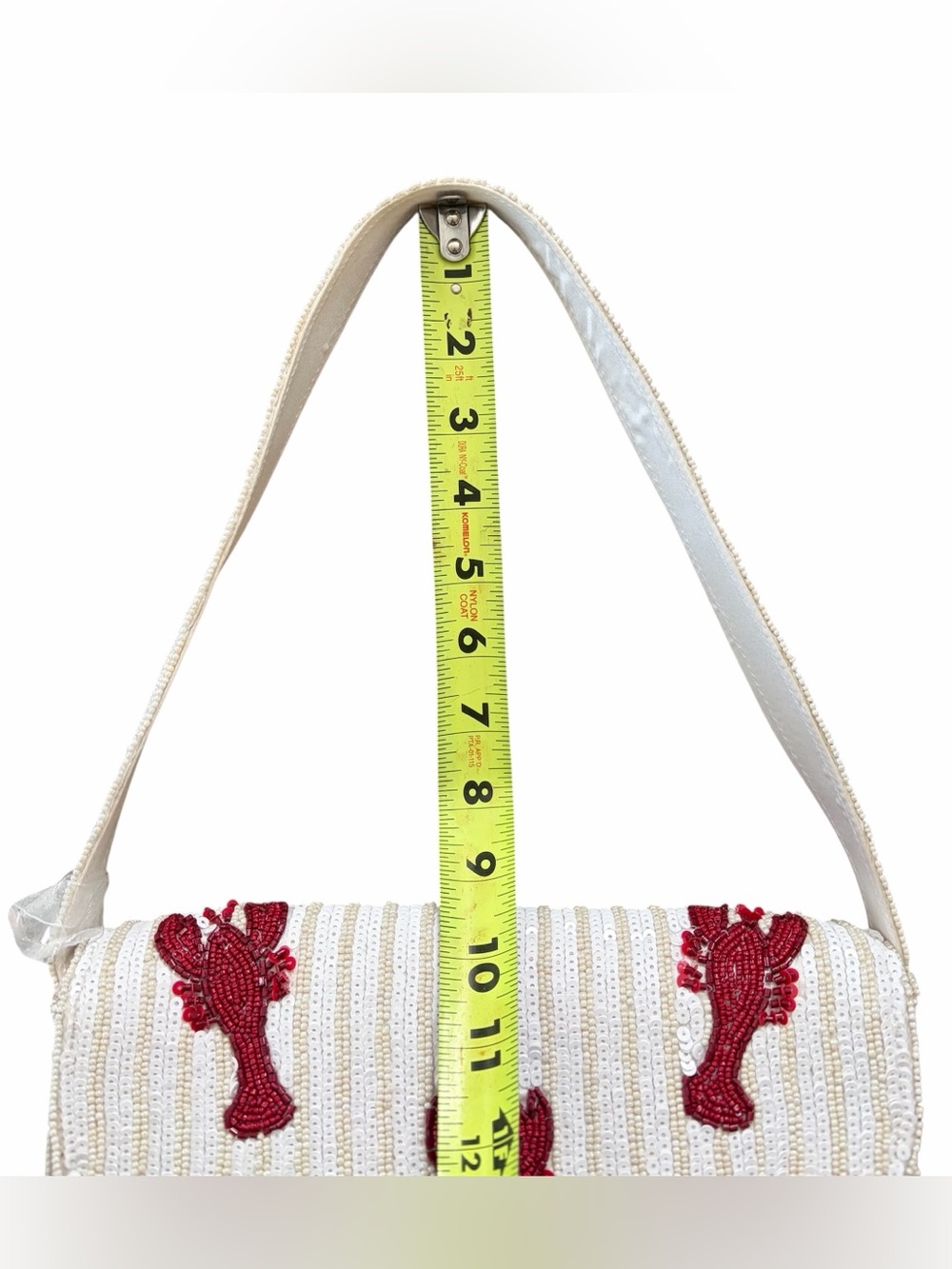 NWT: *Viral* Lobster Beaded Bag 🦞 From India to You 🦞 - Picture 9 of 11